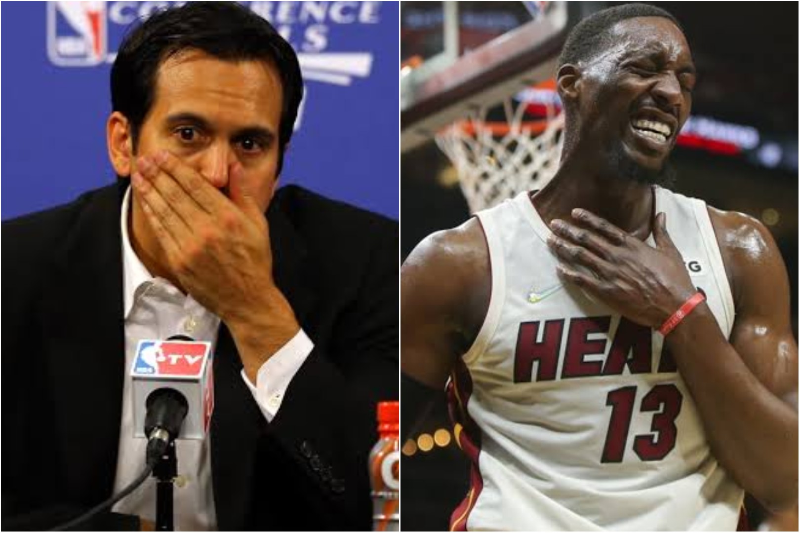 Miami Heat’s Frustrated Erik Spoelstra And Bam Adebayo Drop Blunt ...