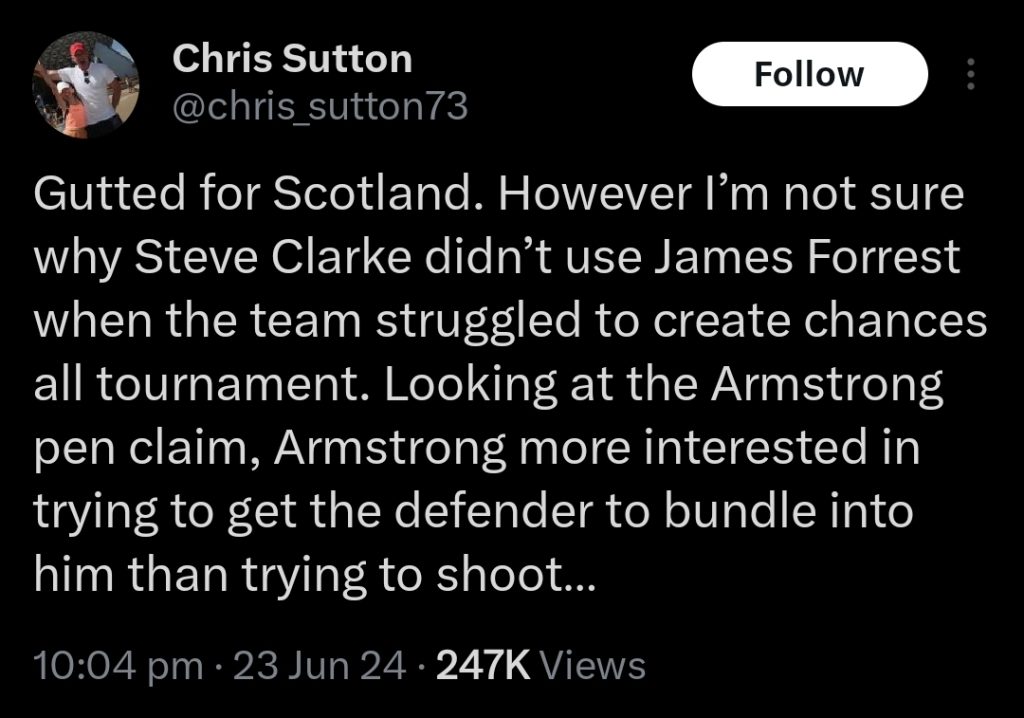 Steve Clarke is a Joke, Sack Him? Disappointed Chris Sutton Names the ...